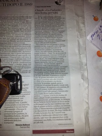 RECENSIONE A “STORIACCE PADANE” DI G. A. STELLA, SUL CORRIERE